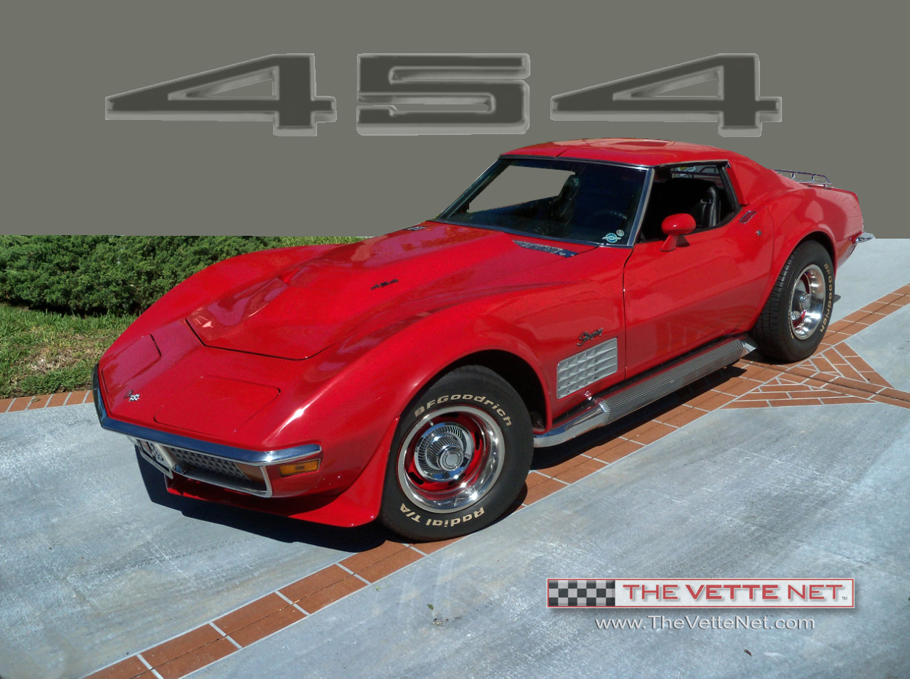 1972 Corvette T-Top Red