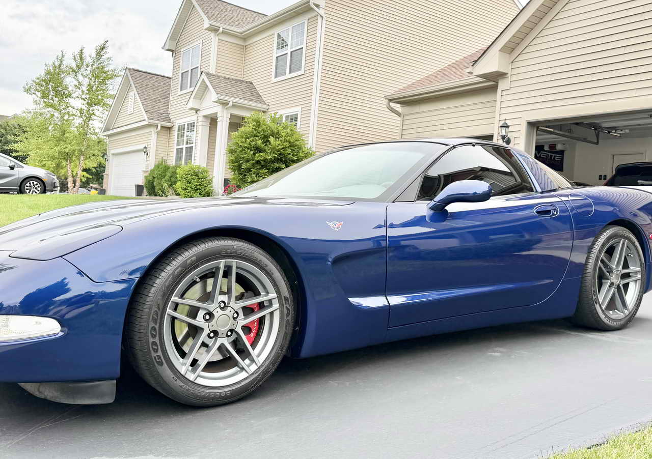 2004 Corvette Coupe LeMans Blue