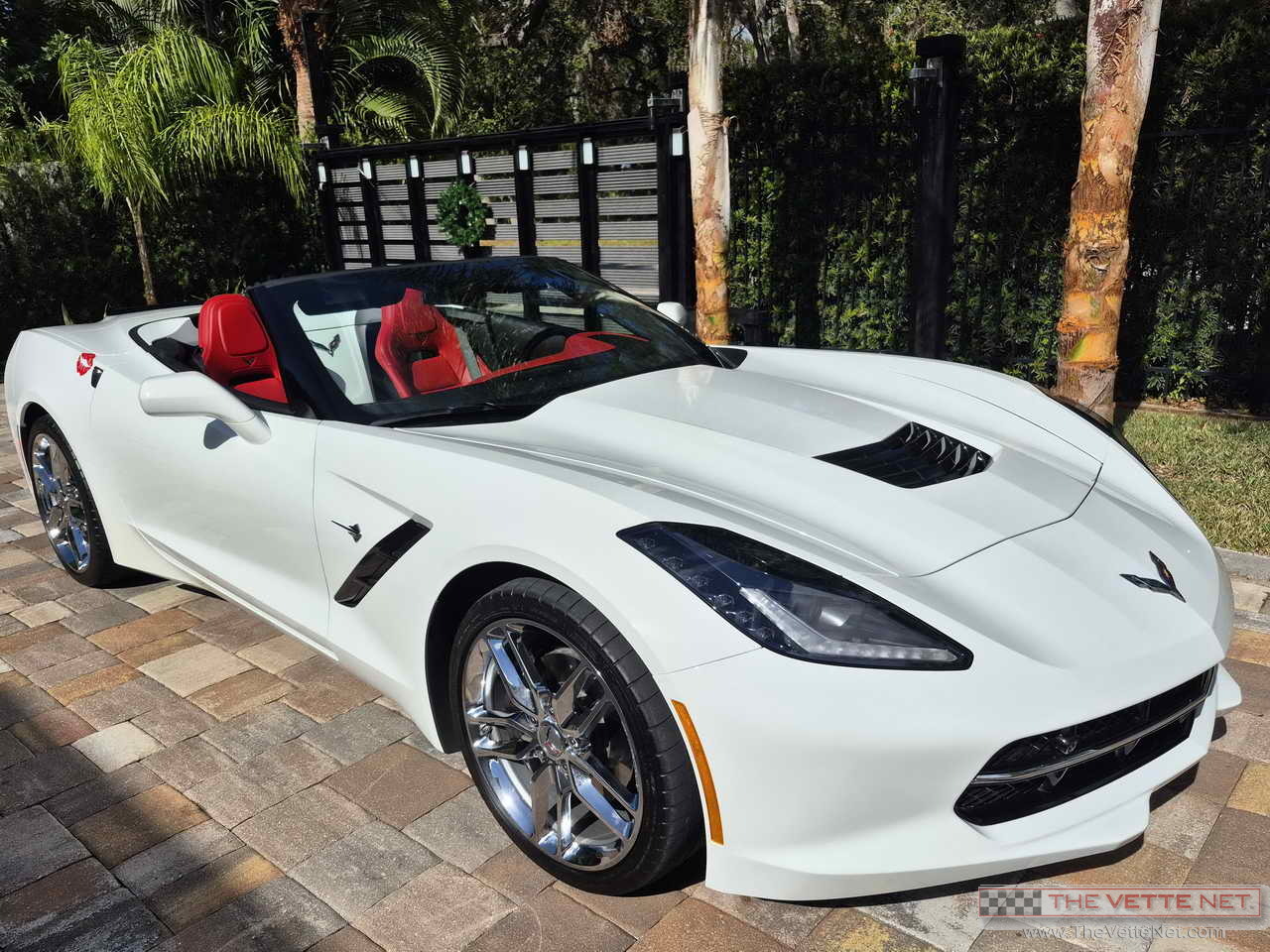 2019 Corvette Convertible White
