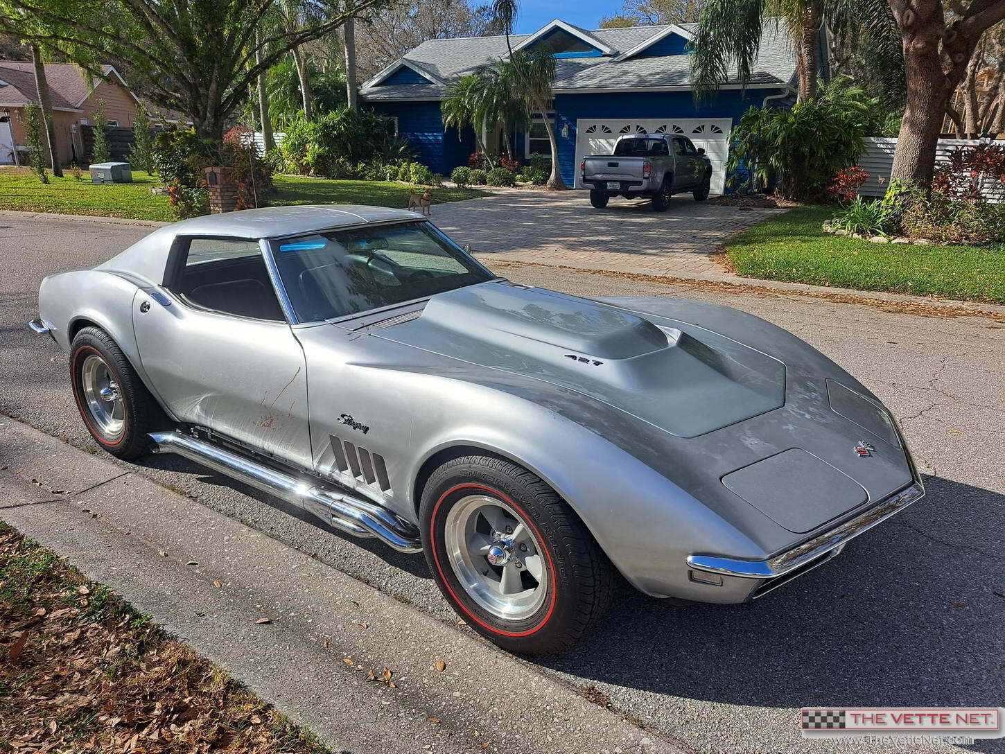 1968 Corvette T-Top Silverstone Silver