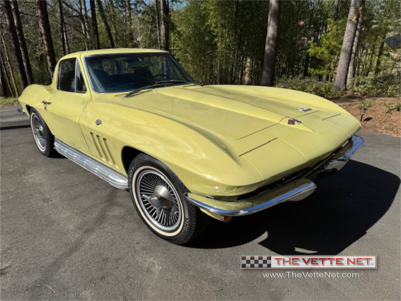 1966 Corvette Coupe Sunfire Yellow