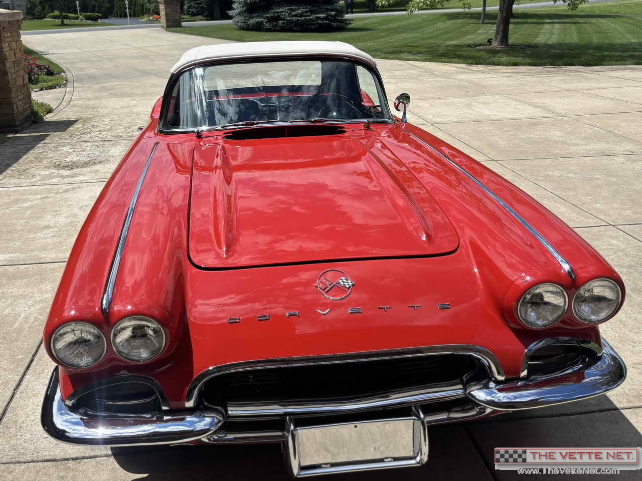 1962 Corvette Convertible Roman Red