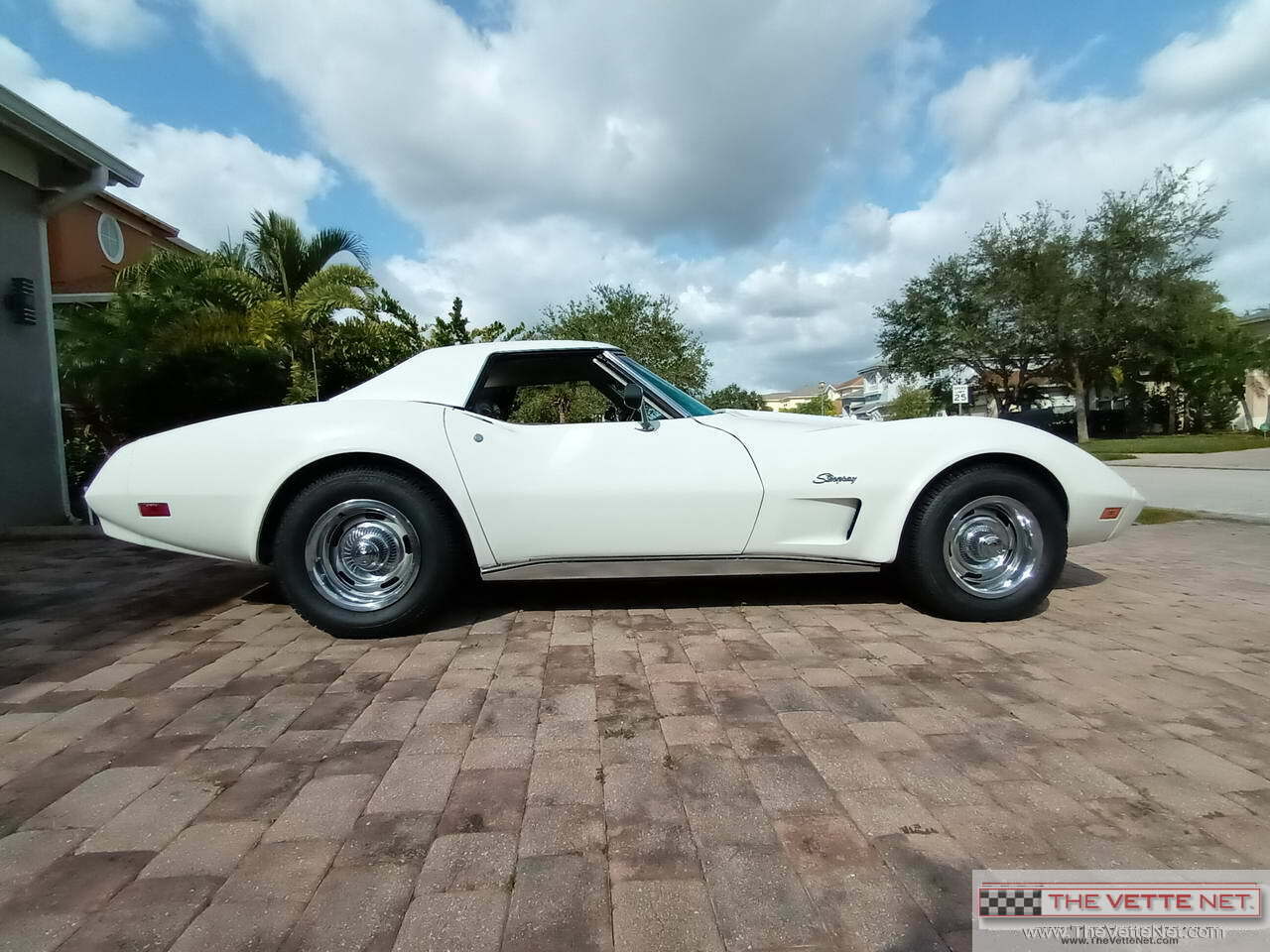 1974 Corvette Convertible White