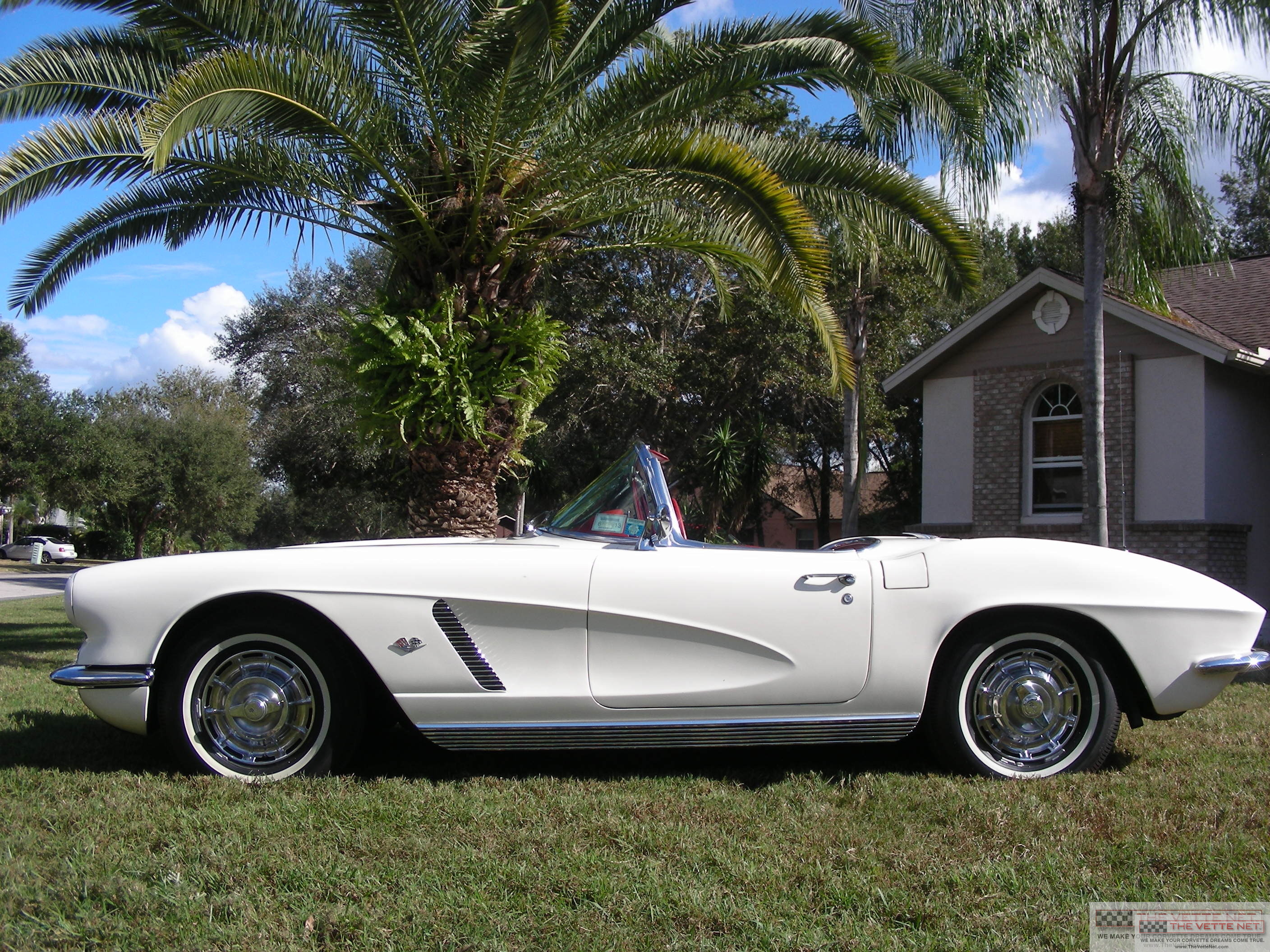 1962 Corvette Convertible Ermine White