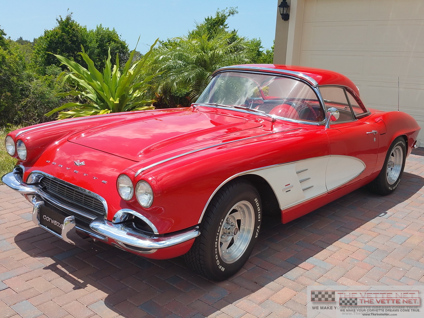 1961 Corvette Convertible Roman Red