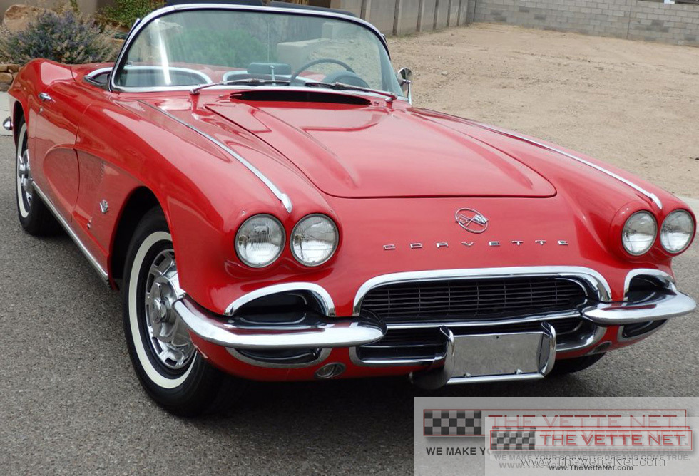 1962 Corvette Convertible Red