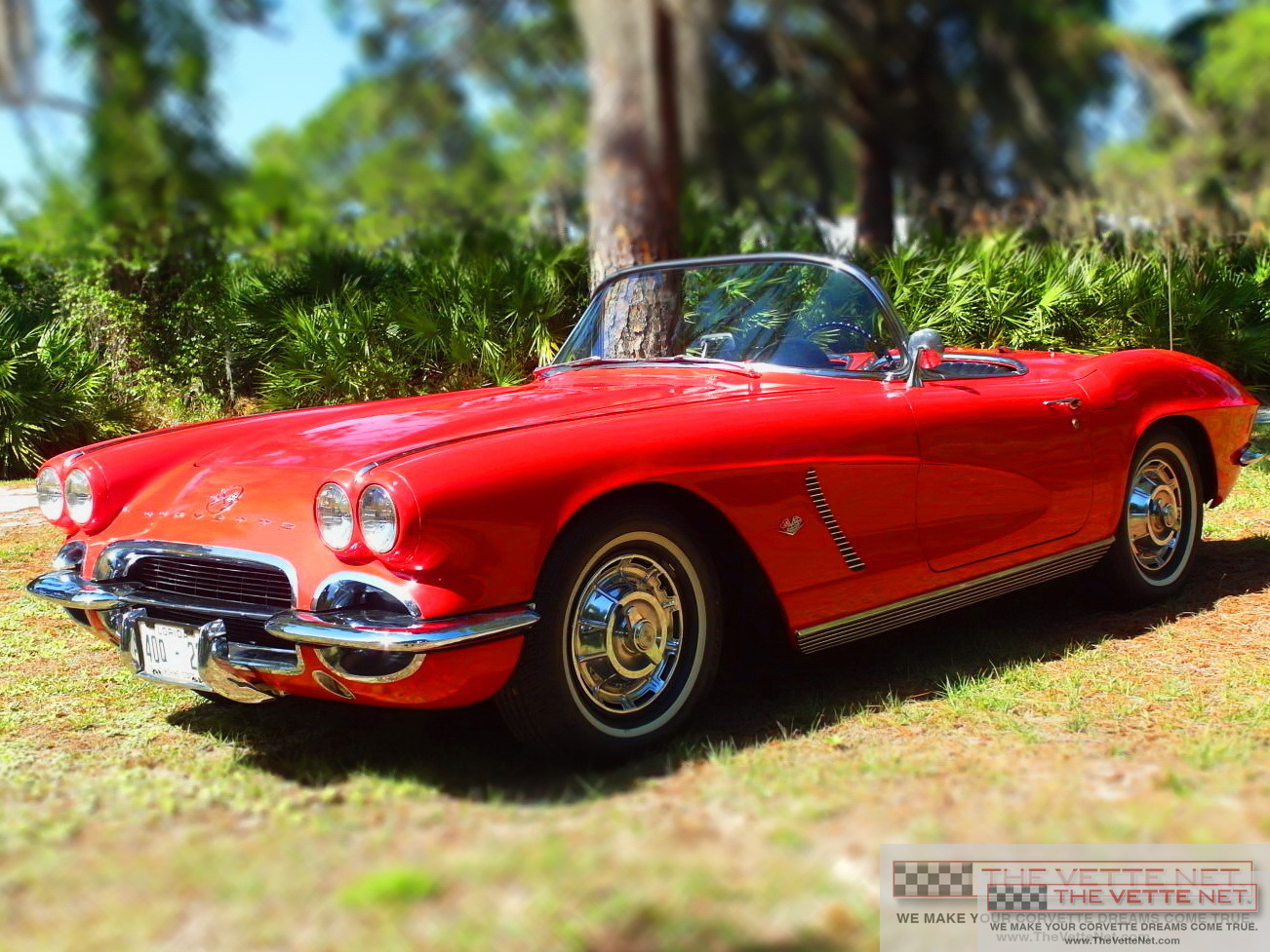 1962 Corvette Convertible Roman Red