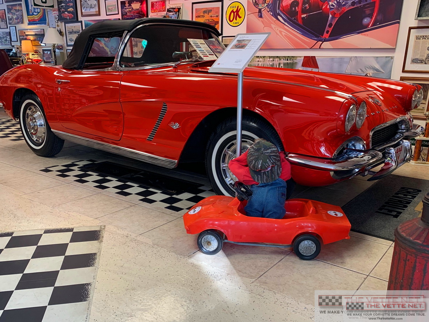 1962 Corvette Convertible Red