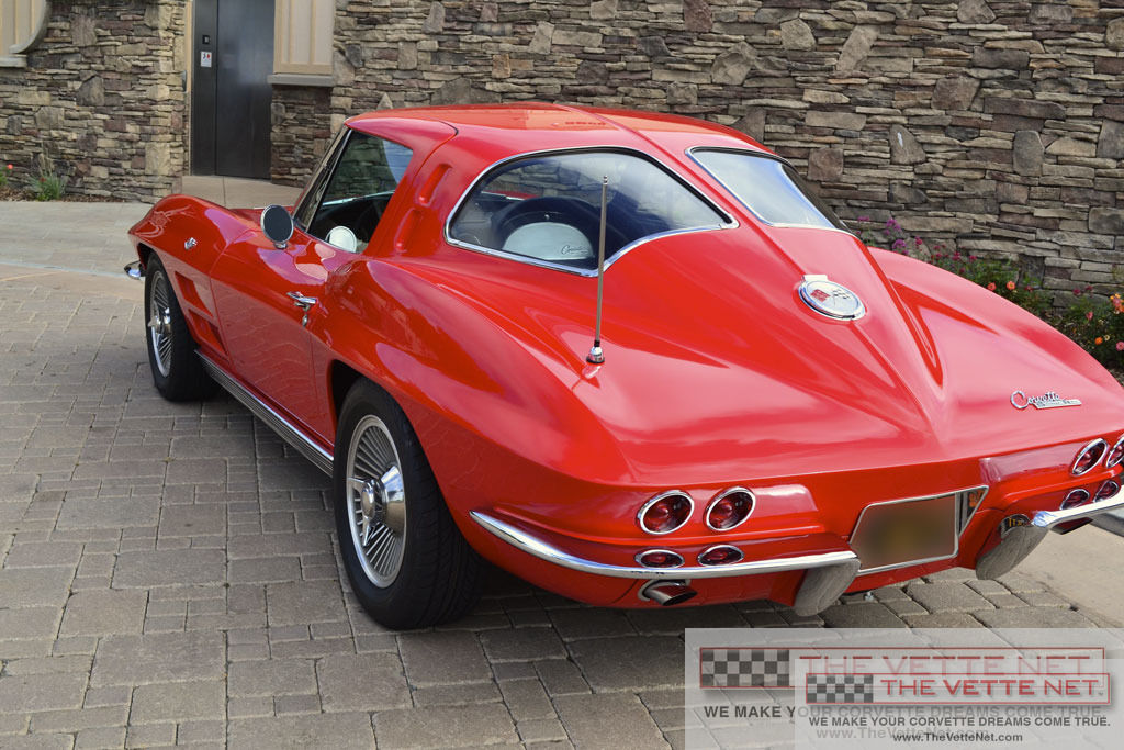 1963 Corvette Coupe Red