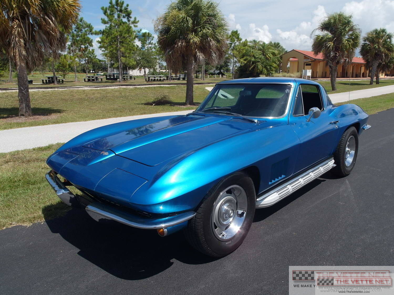 1967 Corvette Coupe Marina Blue