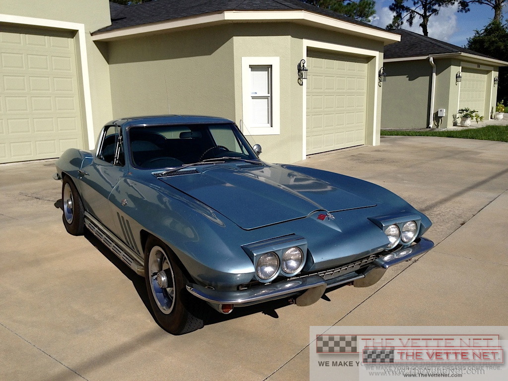 1966 Corvette Coupe Trophy Blue