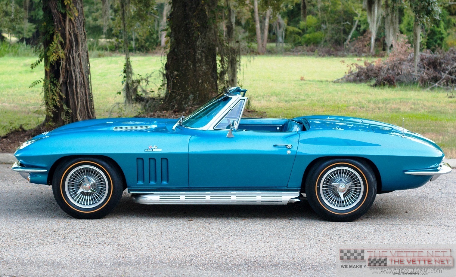 1965 Corvette Convertible Nassau Blue