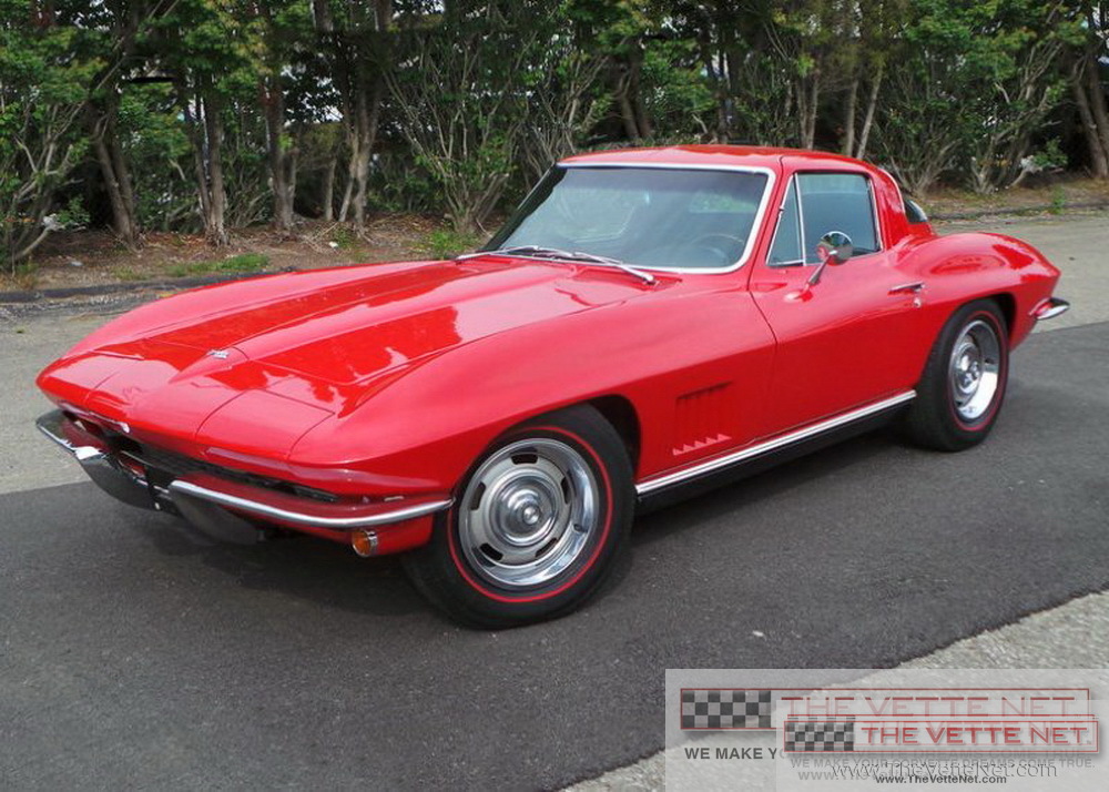 1967 Corvette Coupe Red