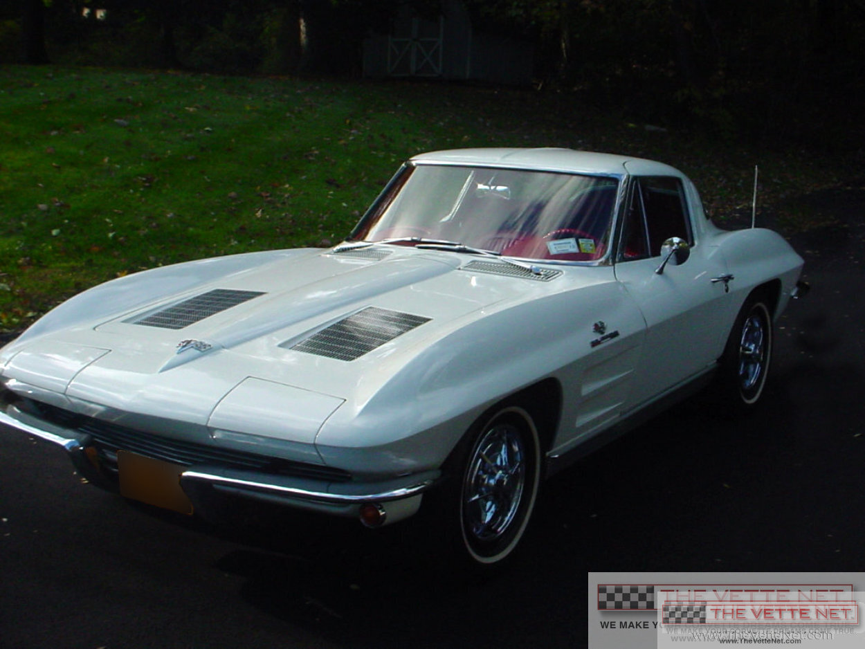 1963 Corvette Coupe Ermine White