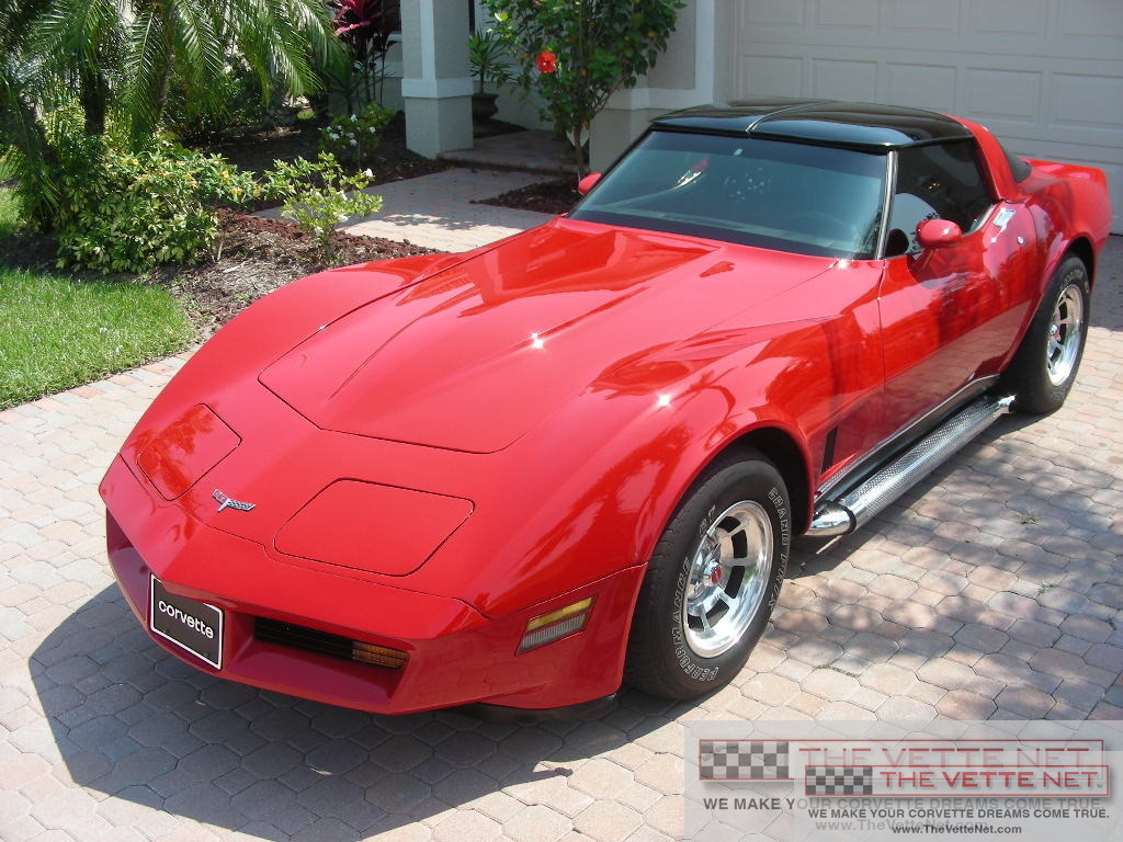 1980 Corvette T-Top Red