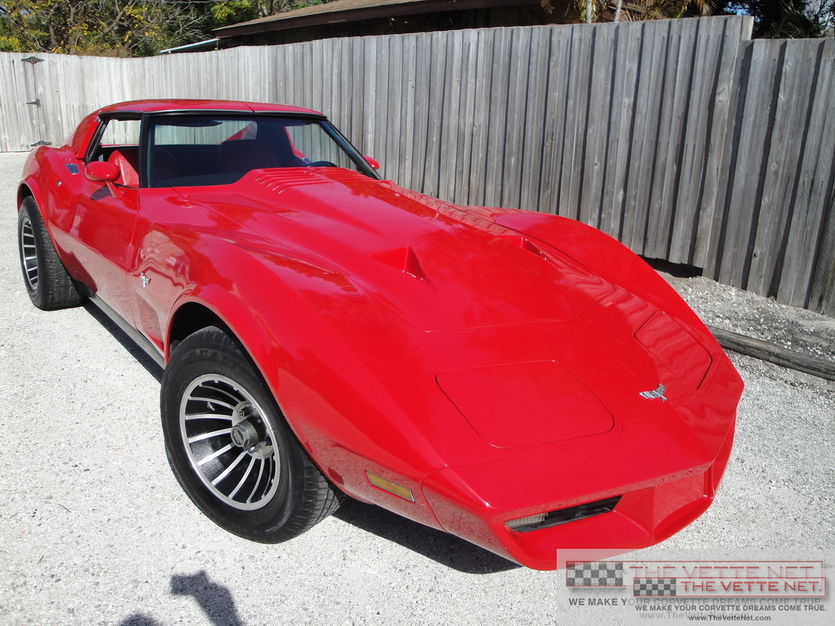 1977 Corvette T-Top Red