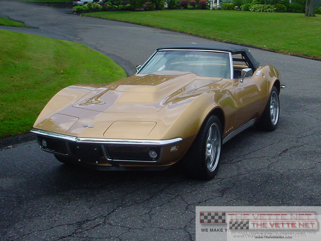 1968 Corvette Convertible Pacific Gold Metallic