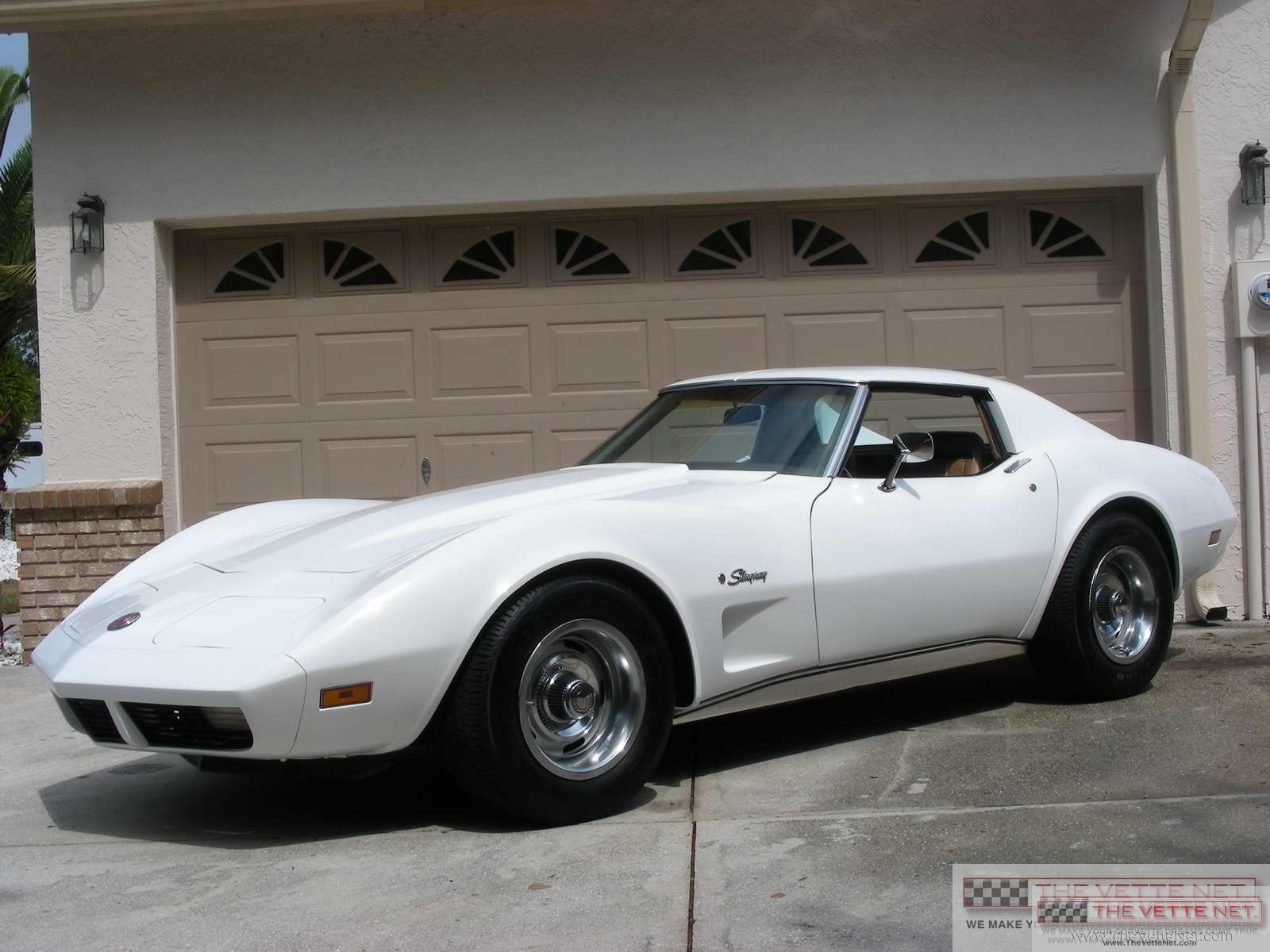 1974 Corvette T-Top Classic White