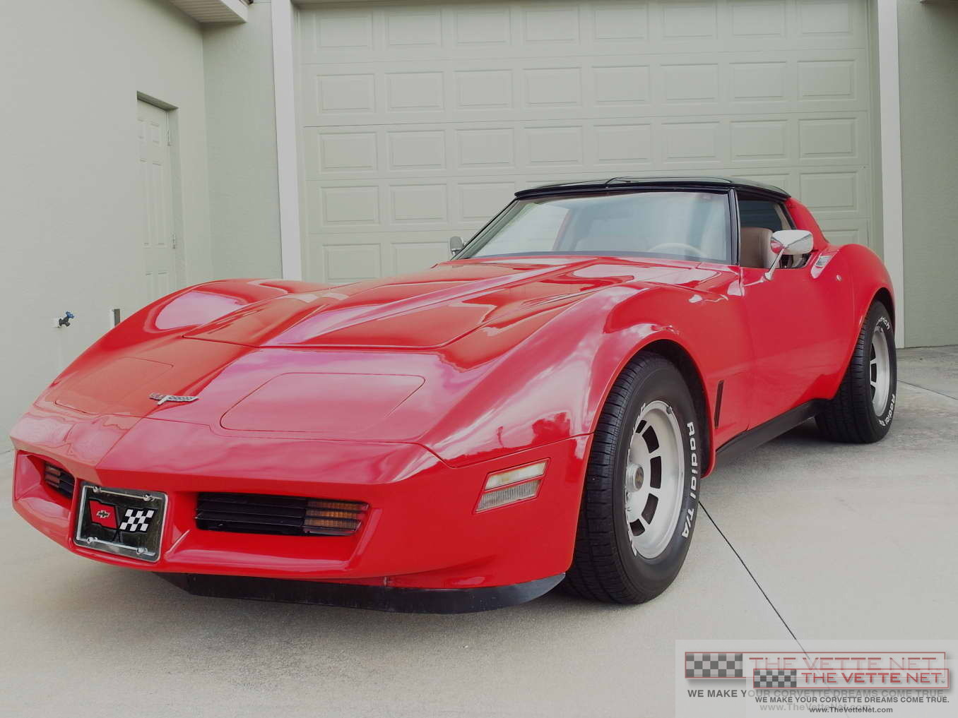 1981 Corvette T-Top Red