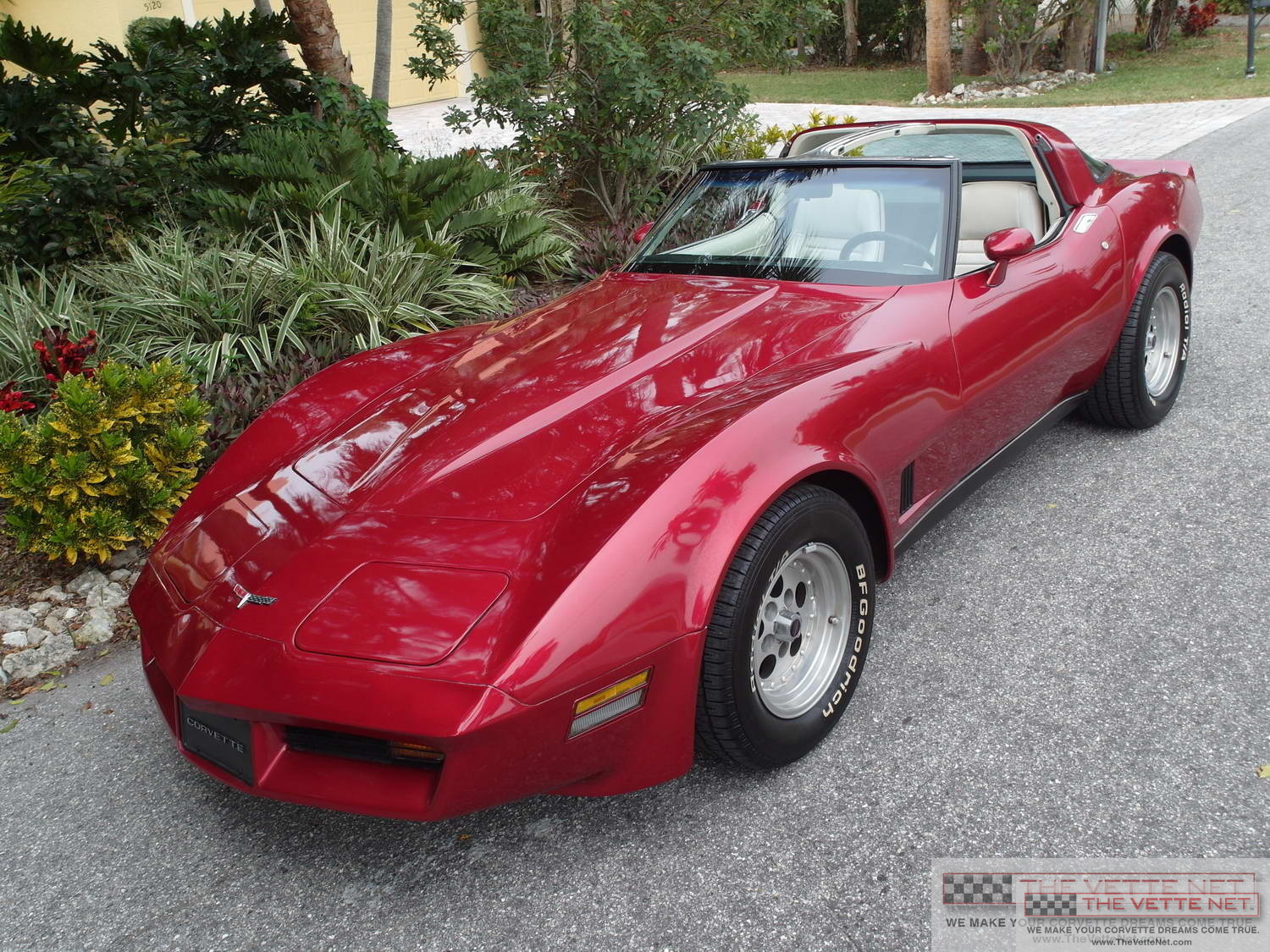 1979 Corvette T-Top Dark Red