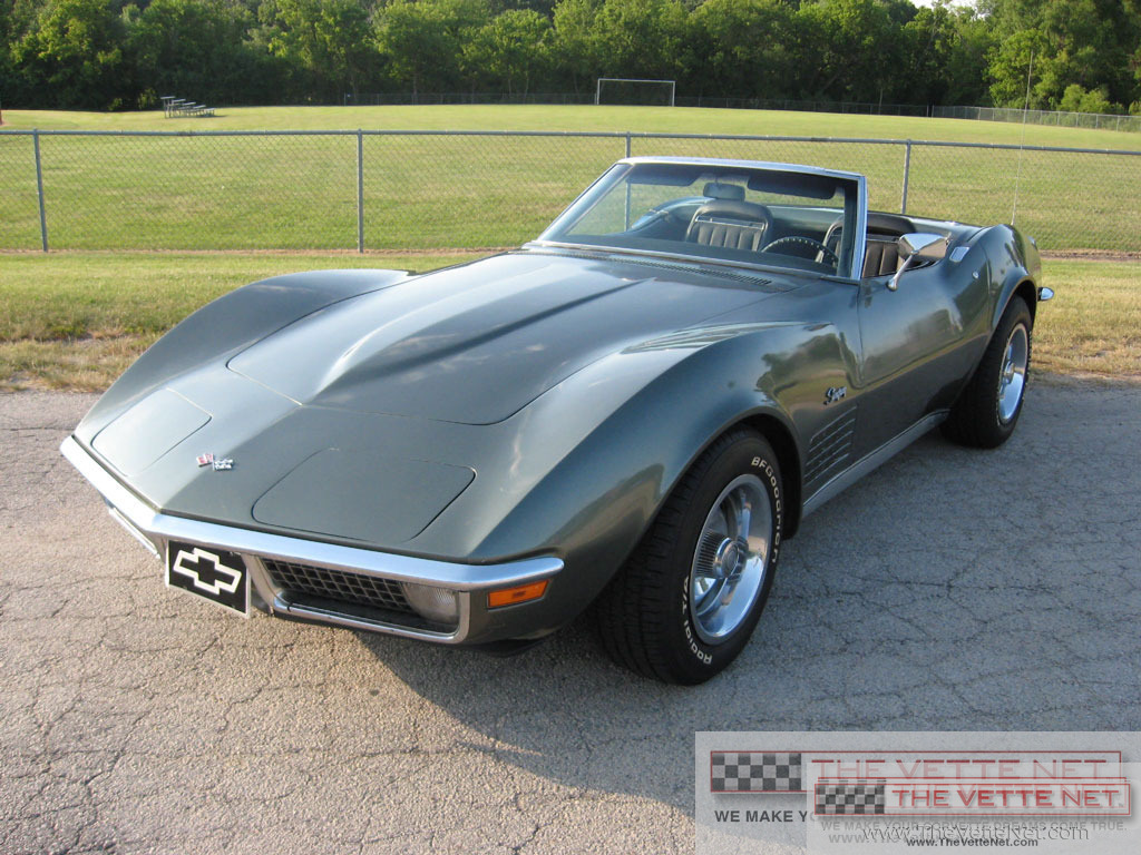 1971 Corvette Convertible Steel Cities Gray