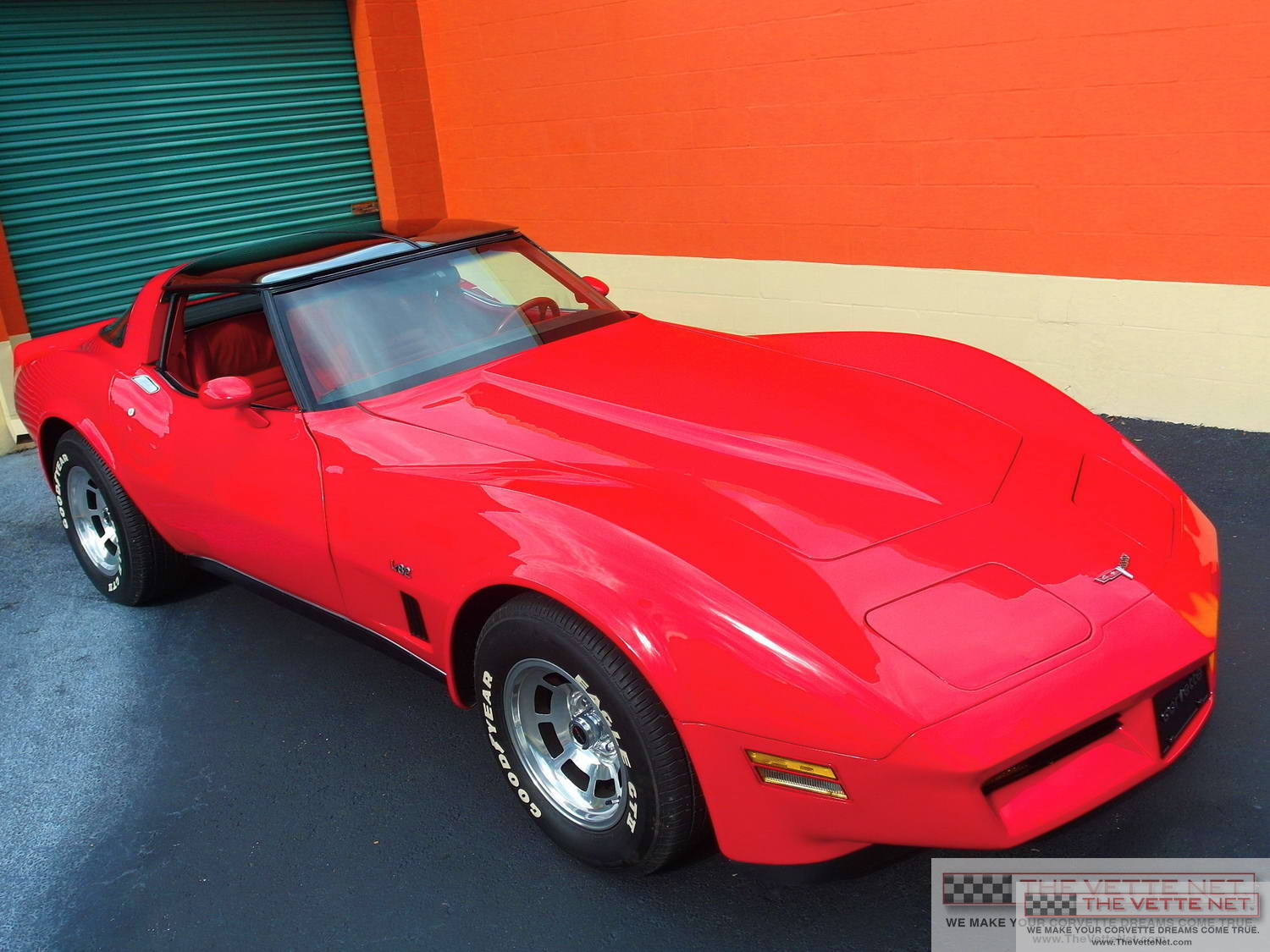 1980 Corvette T-Top Red