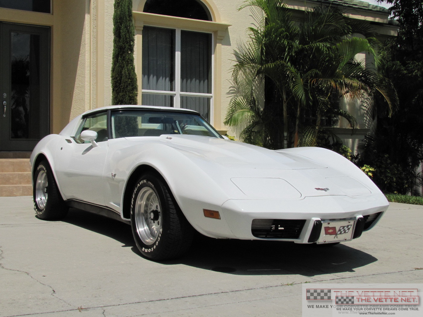 1977 Corvette T-Top Classic White