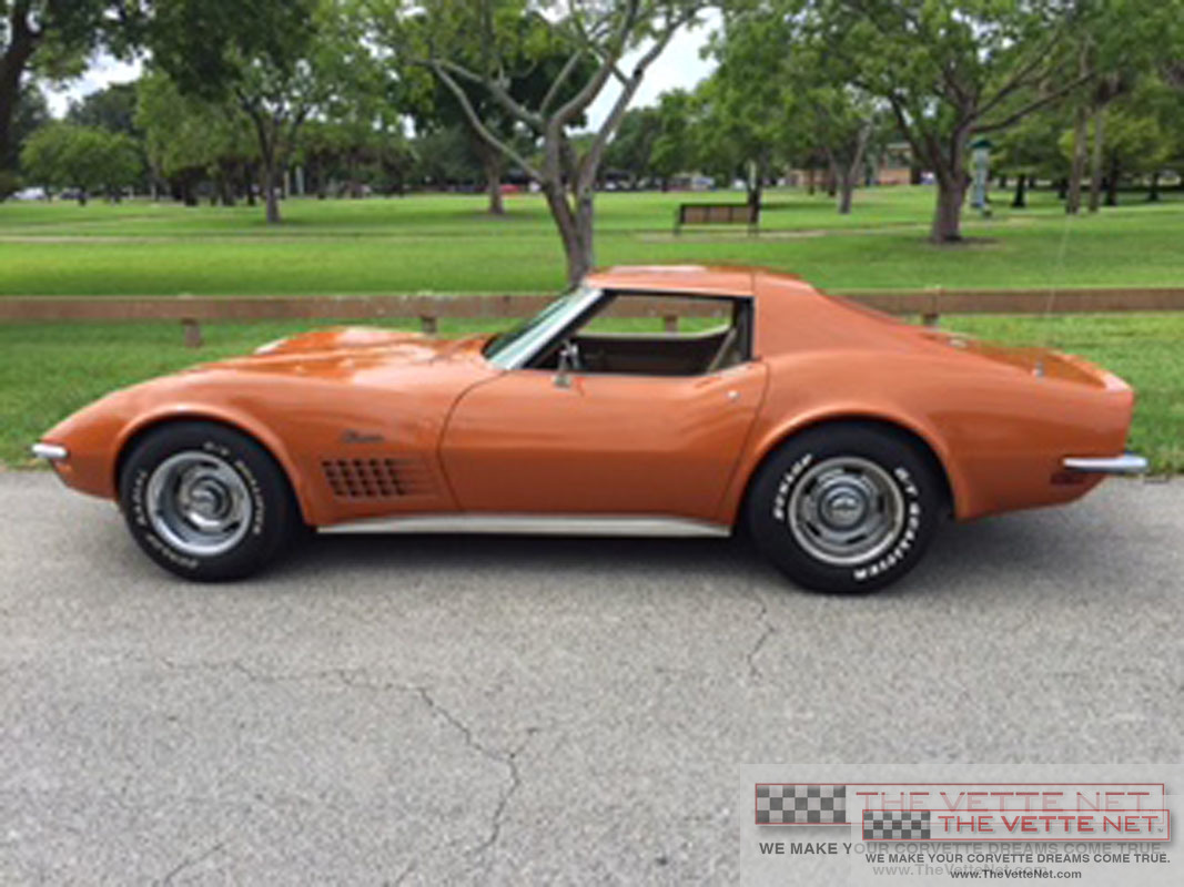 1972 Corvette T-Top Ontario Orange