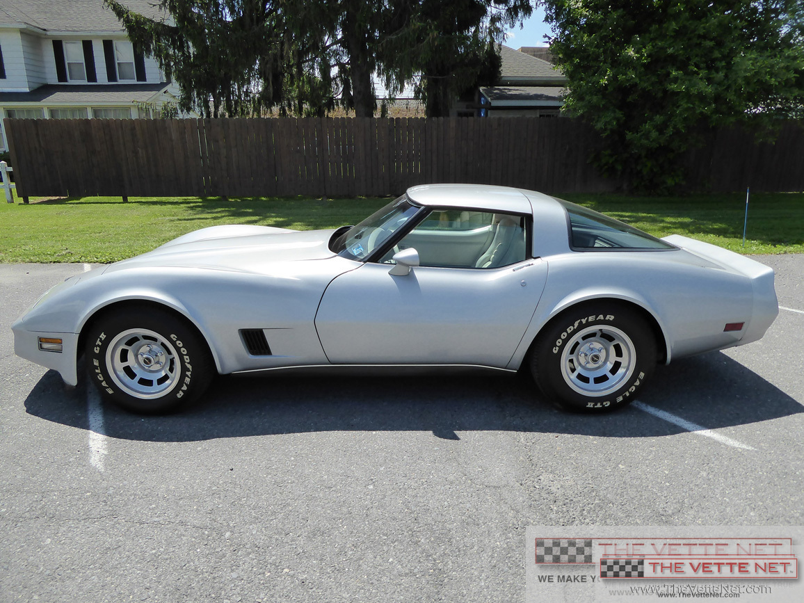 1980 Corvette T-Top Silver