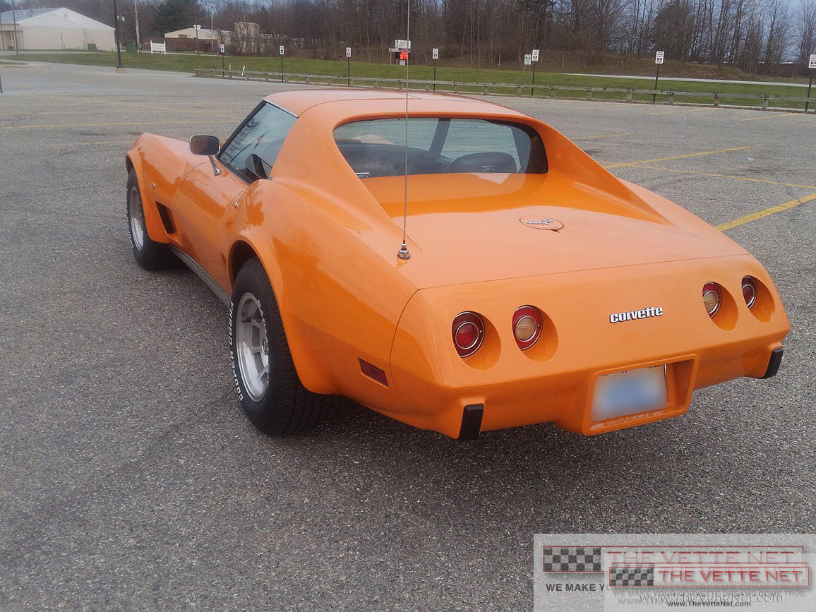 1977 Corvette T-Top Ontario Orange
