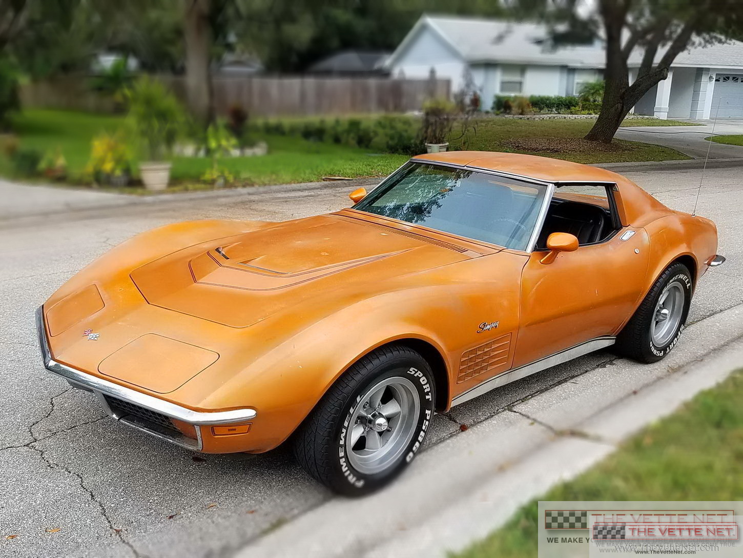 1972 Corvette T-Top Ontario Orange