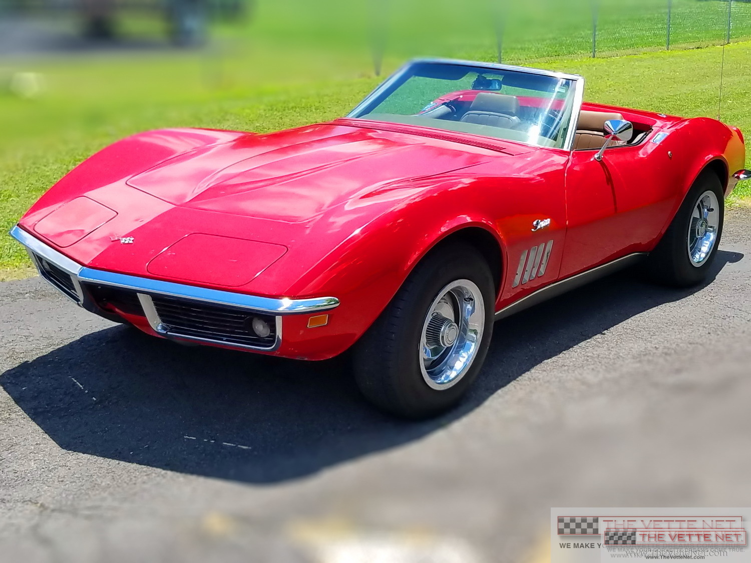 1969 Corvette Convertible Red