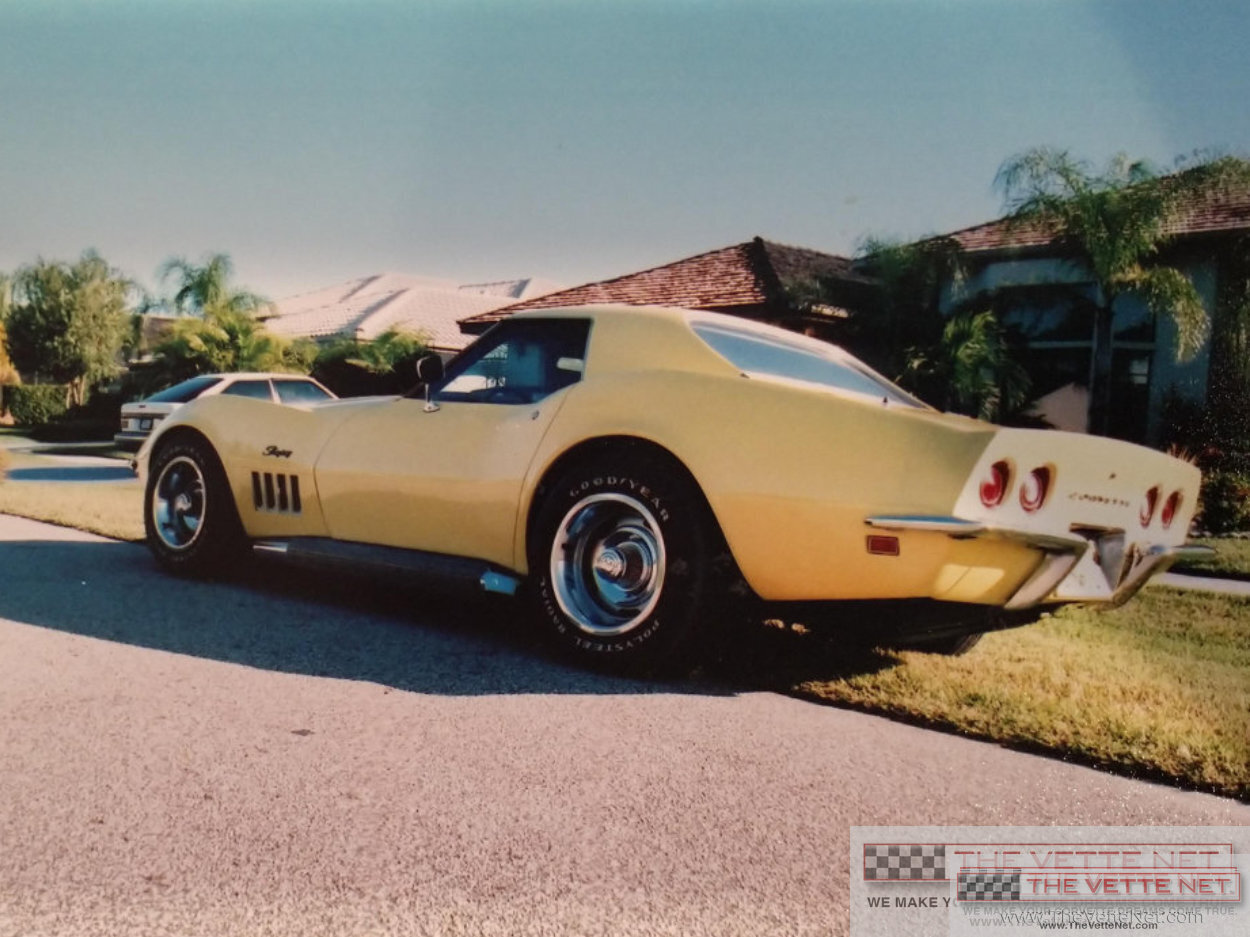 1969 Corvette Convertible Daytona Yellow