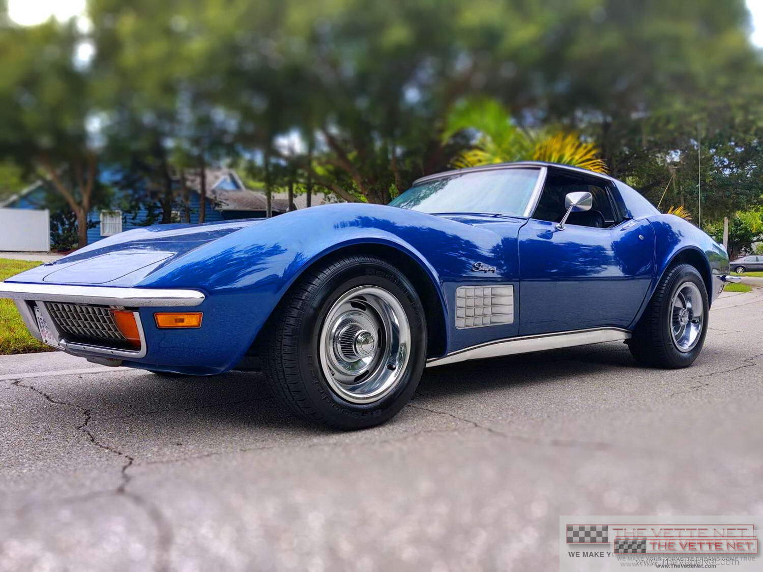 1972 Corvette T-Top Targa Blue 979