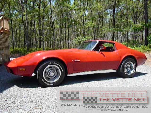 1974 Corvette Coupe Red