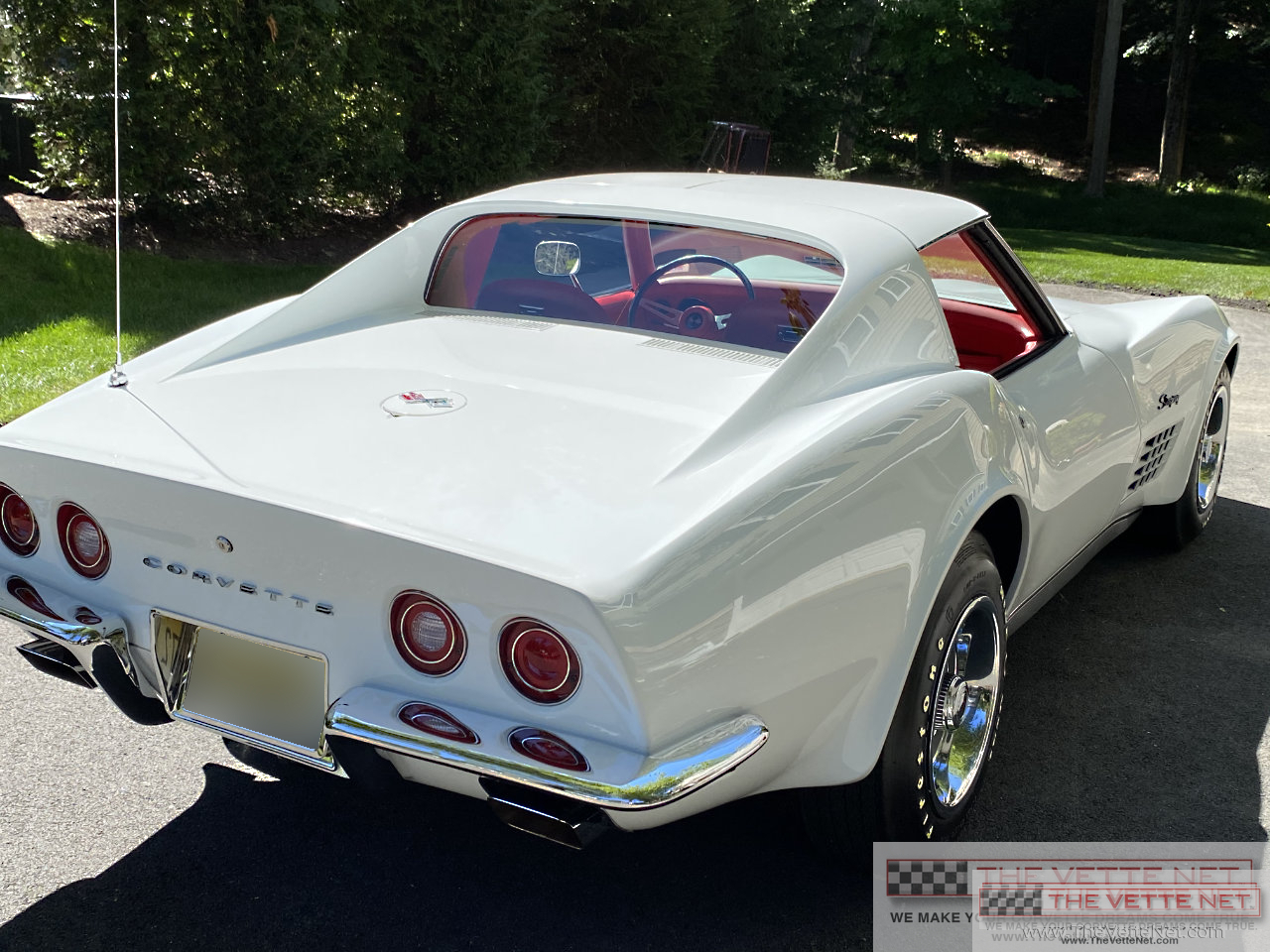1972 Corvette T-Top Classic White