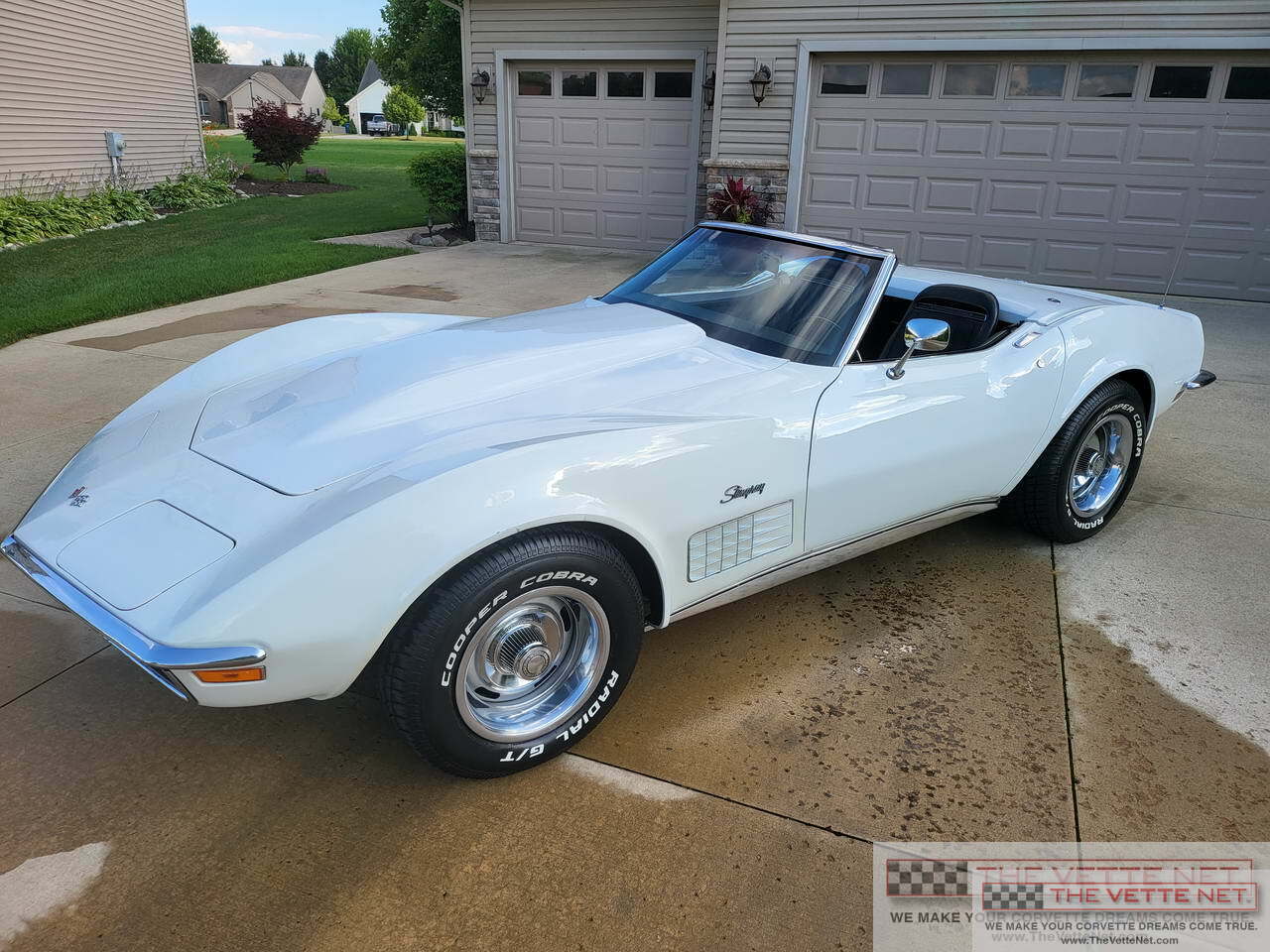 1971 Corvette Convertible White