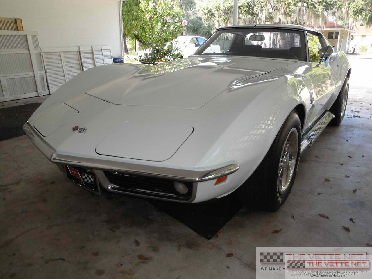 1969 Corvette T-Top Can-Am White code 972