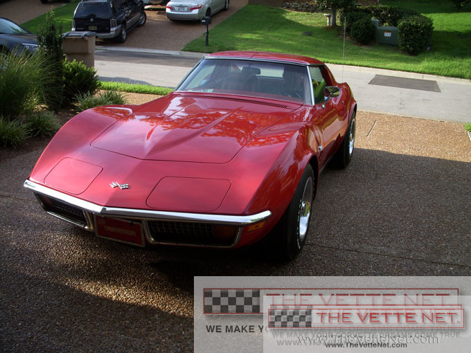 1972 Corvette T-Top Mille Miglia Red