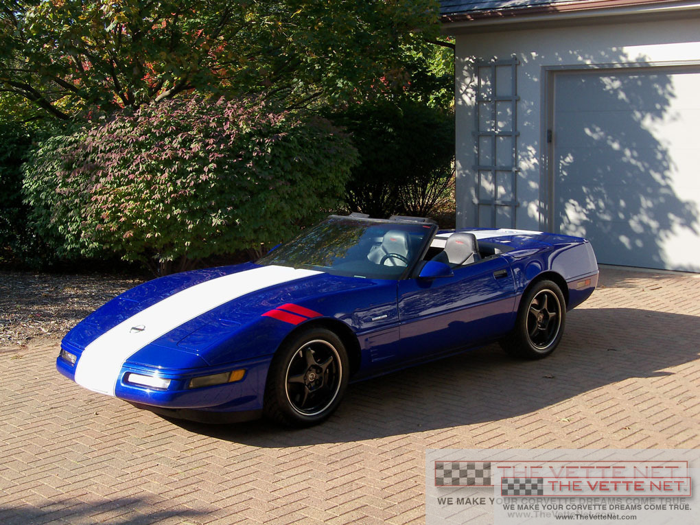 1996 Corvette Convertible Admiral Blue