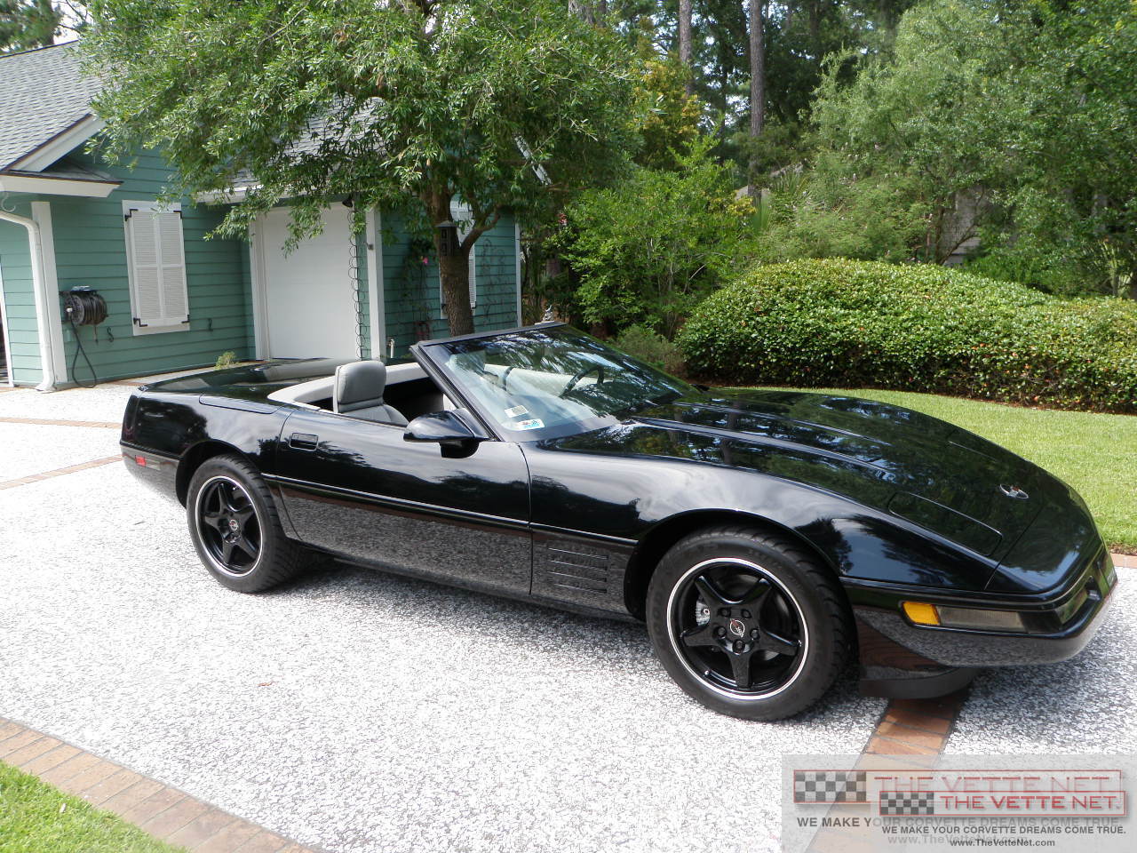 1992 Corvette Convertible Black