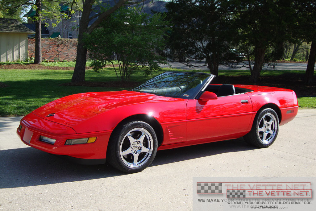 1996 Corvette Convertible Torch Red