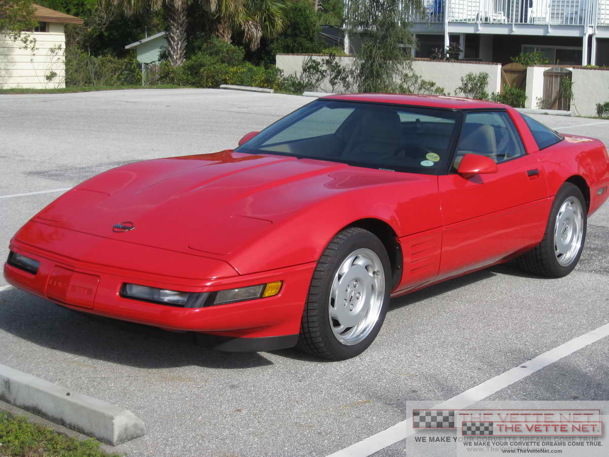 1992 Corvette Coupe Torch Red