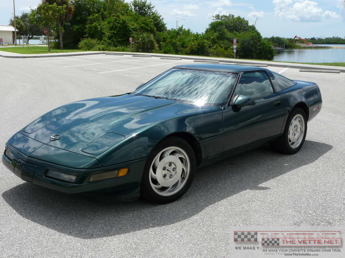 1996 Corvette Coupe Polo Green Metallic