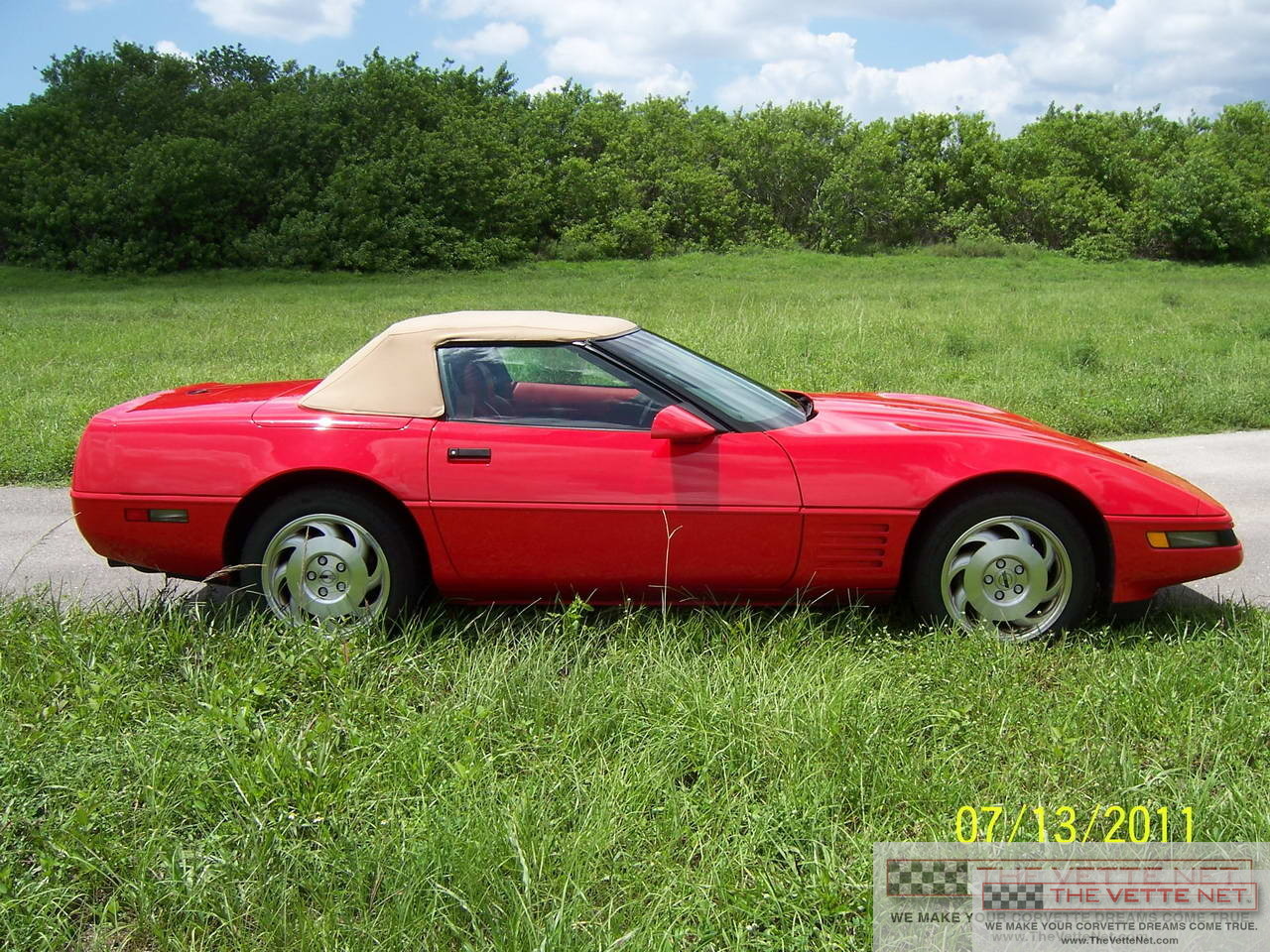 1994 Corvette Convertible Torch Red