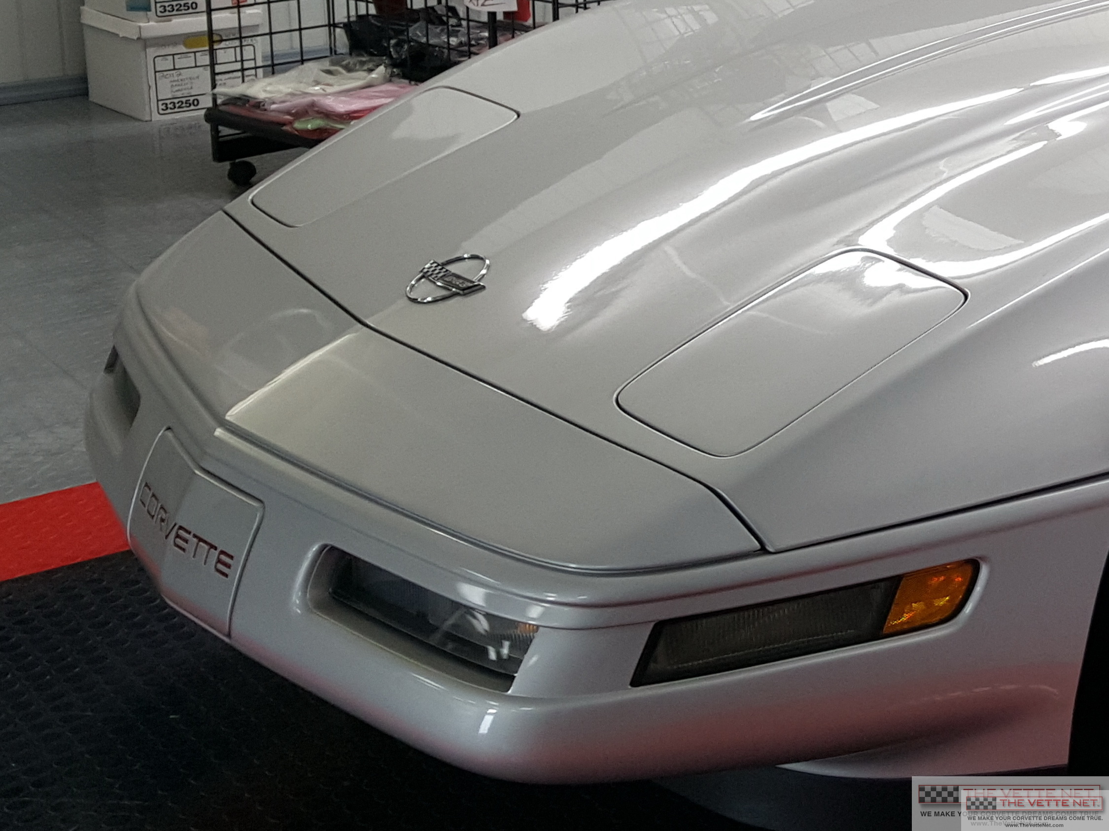 1996 Corvette Convertible Silver