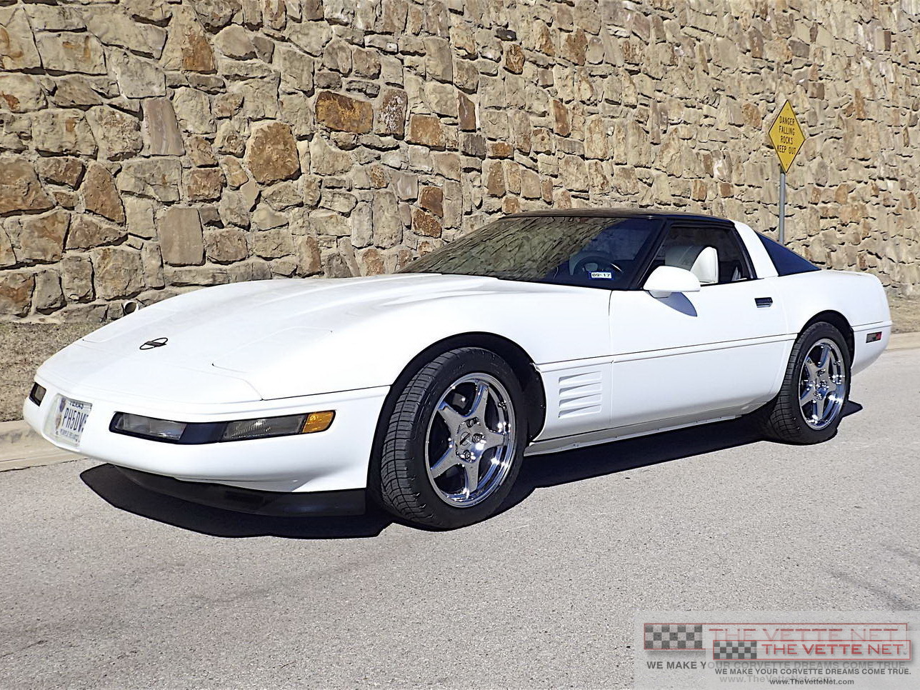 1993 Corvette Coupe White