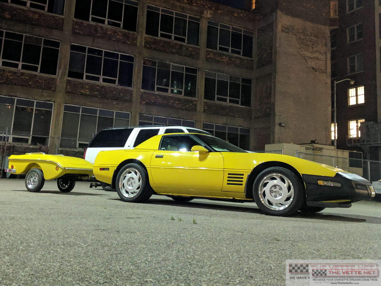 1992 Corvette Convertible Yellow