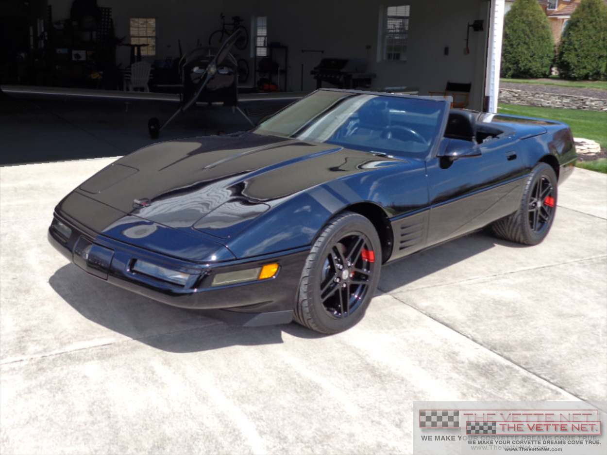 1993 Corvette Convertible Black