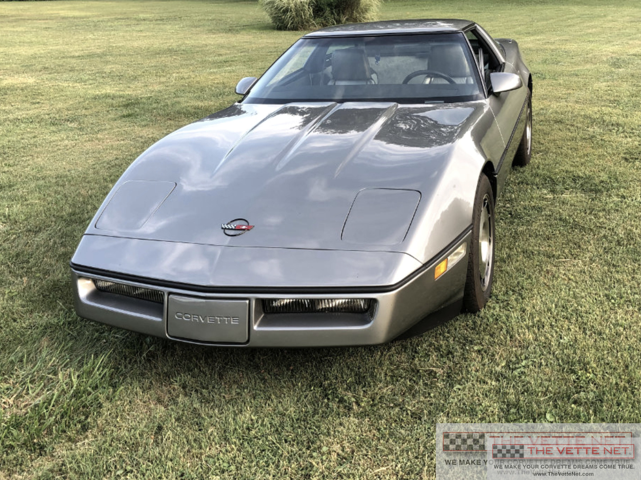 1985 Corvette Coupe Medium Gray Metallic